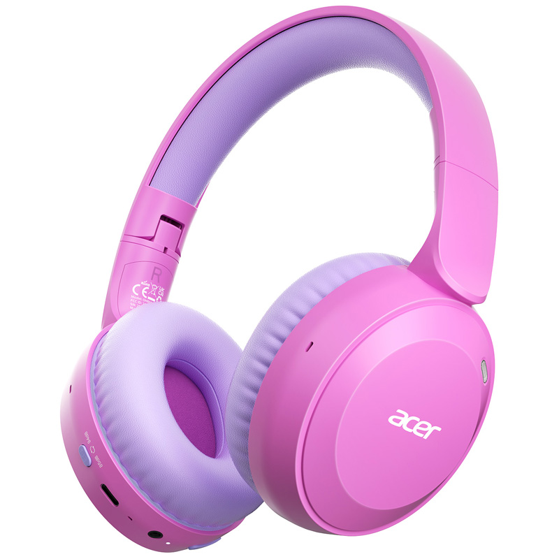 Anc Wireless Over Ear Headphones - Casque Bluetooth 6.0 pour enfants Acer