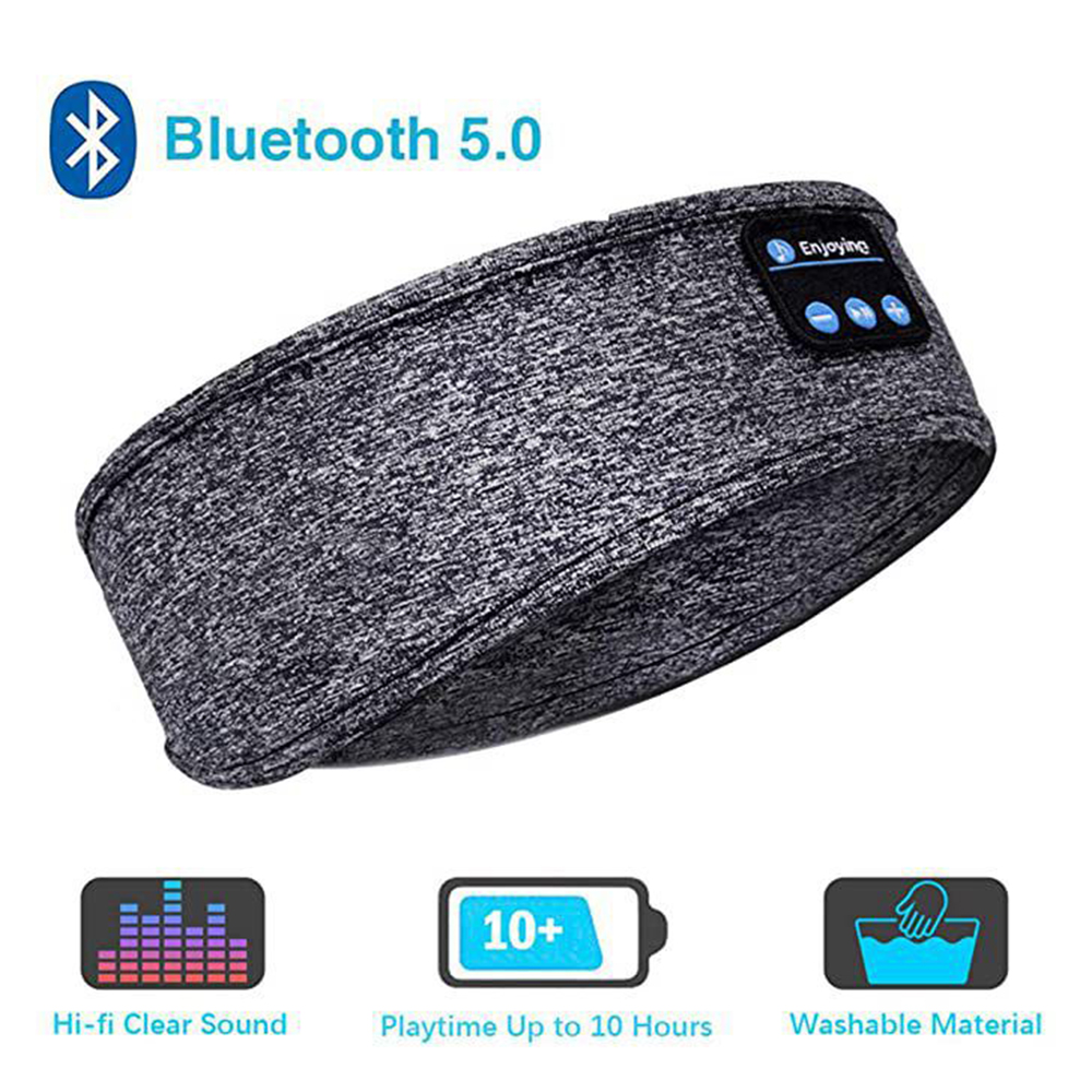 Sleep Mask Headphones Bluetooth - Écouteurs sans fil Bluetooth, bandeau de