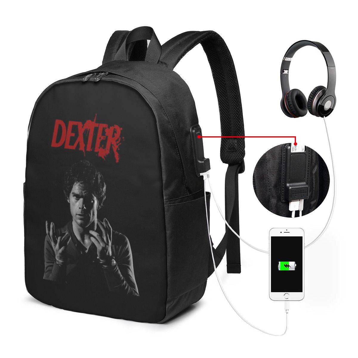 Laptops - Sac à dos Dexter Morgan pour