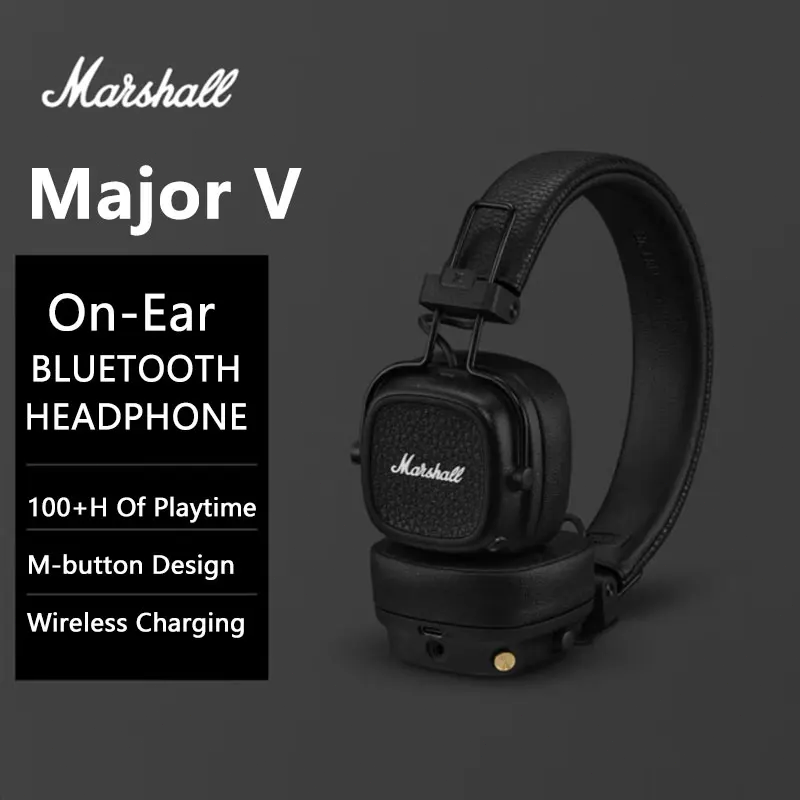 Sleep Mask Headphones Bluetooth - Casque Bluetooth sans fil Marshall Major