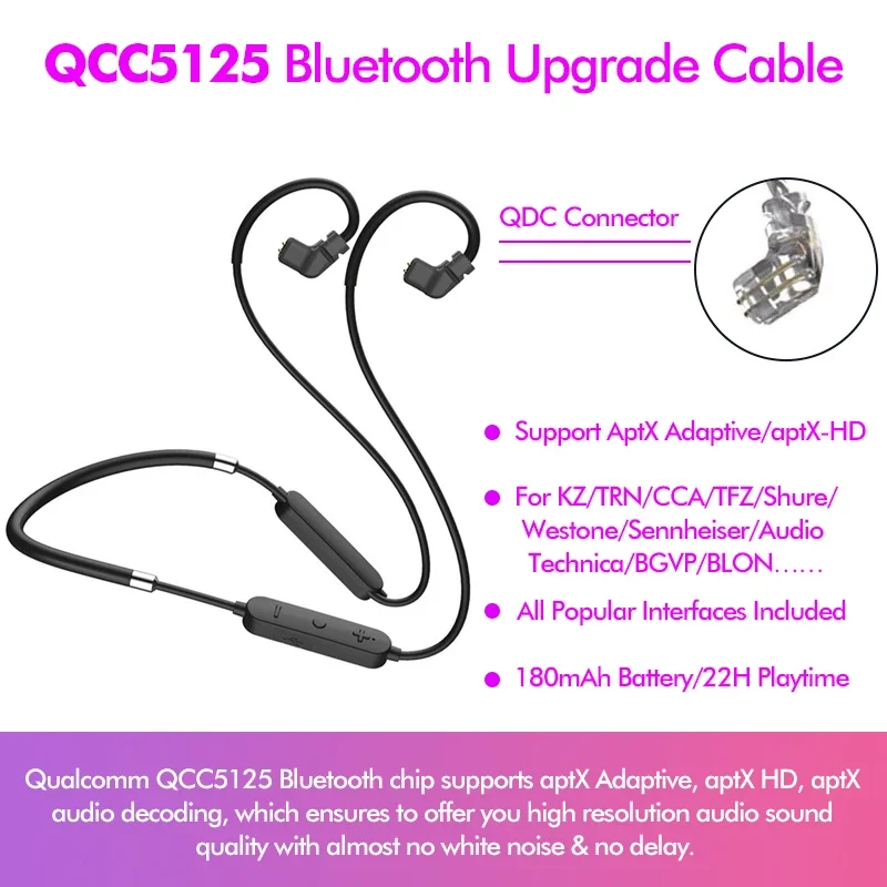 Qualcomm QCC5125 Bluetooth 5.0 - Type C Wired Earphones With Mic avis et prix