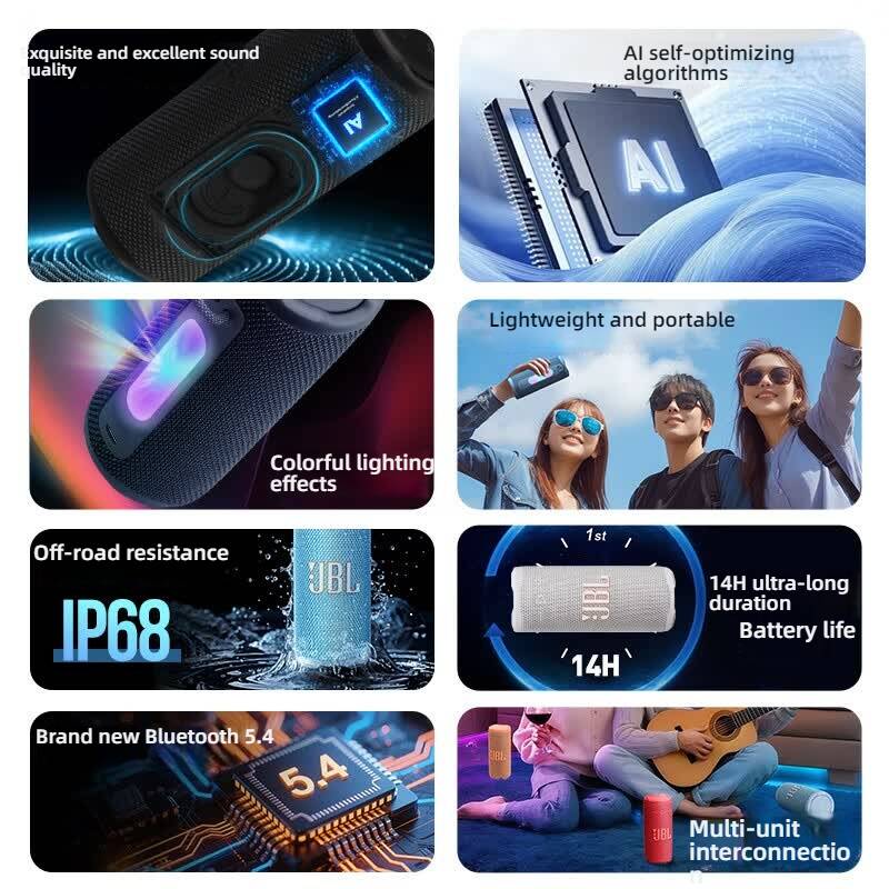 Enceinte étanche IPX7 JBL GRIP - Portable Bluetooth Speaker Waterproof Ipx7 avis et prix