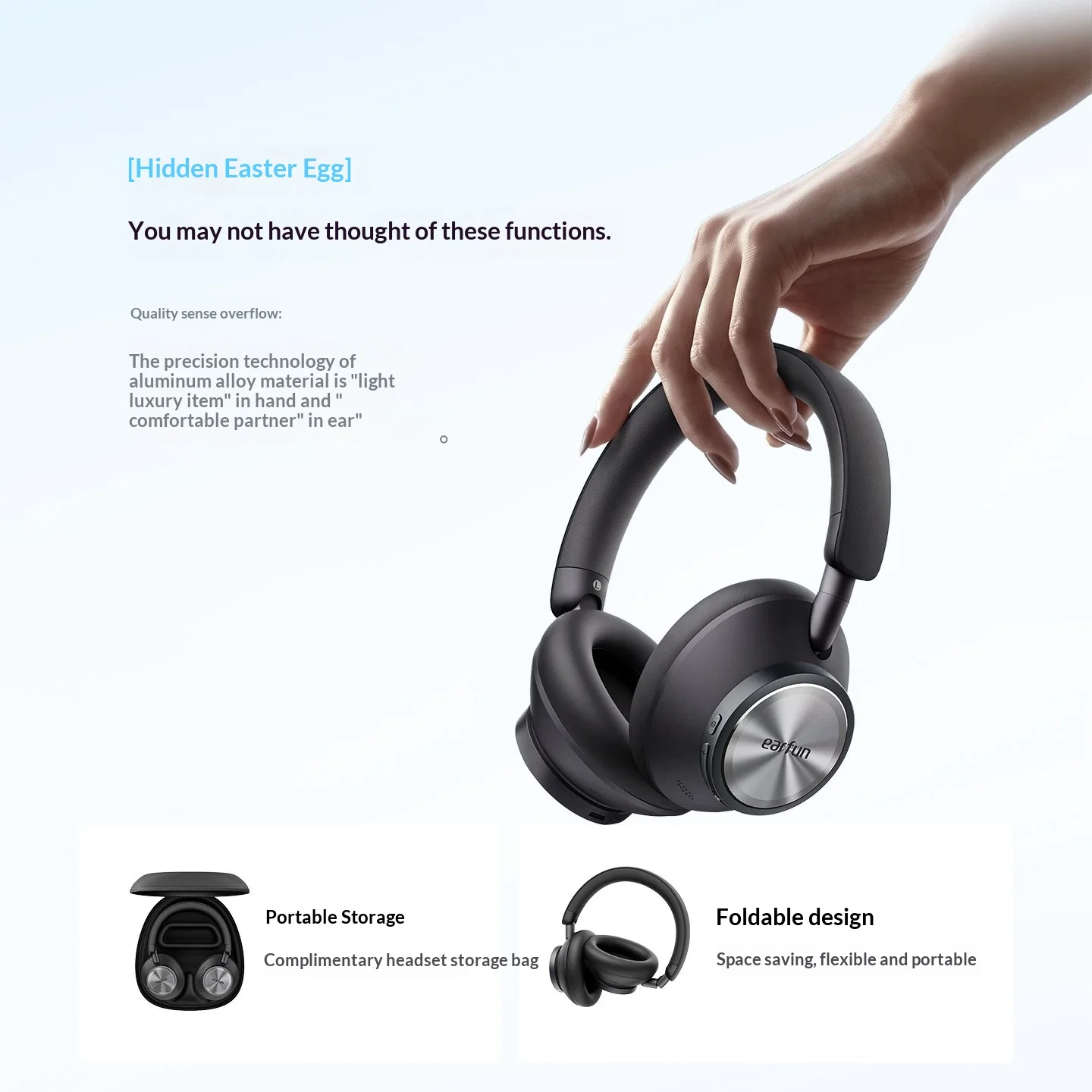 Casque audio supra-auriculaire - Anc Wireless Over Ear Headphones avis et prix