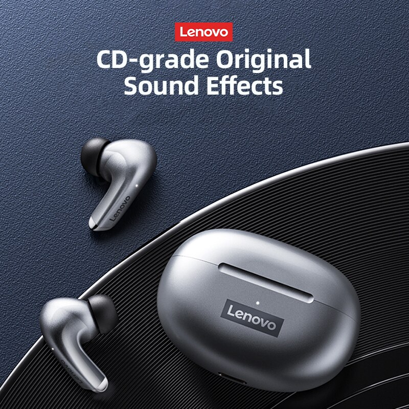Lenovo-Écouteurs Bluetooth LP5 - Type C Wired Earphones With Mic avis et prix