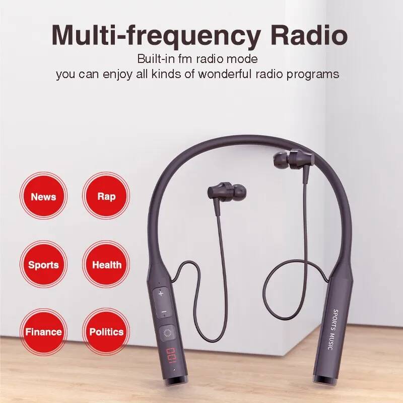 Écouteurs Bluetooth à tour de  - Magnetic Neckband Sports Earphones avis et prix