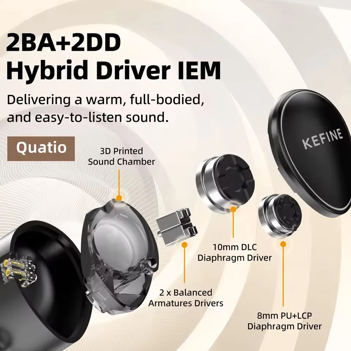 Écouteurs intra-auriculaires K - Planar Magnetic Iem Earphones avis et prix