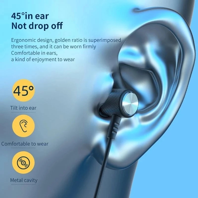 Wireless Headphones Bluetooth  - Magnetic Neckband Sports Earphones avis et prix