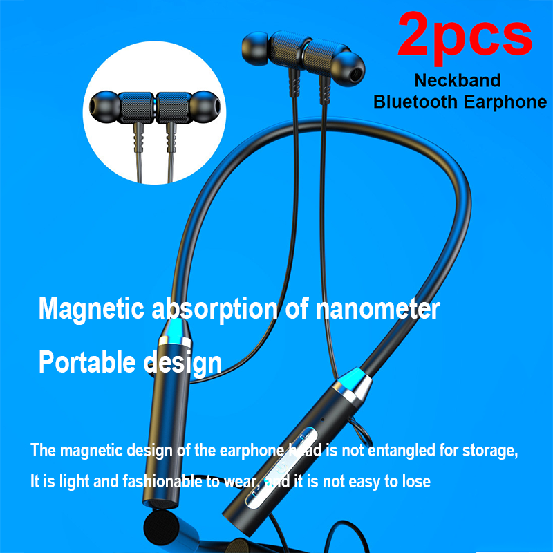 Écouteurs Bluetooth sans fil m - Magnetic Neckband Sports Earphones avis et prix